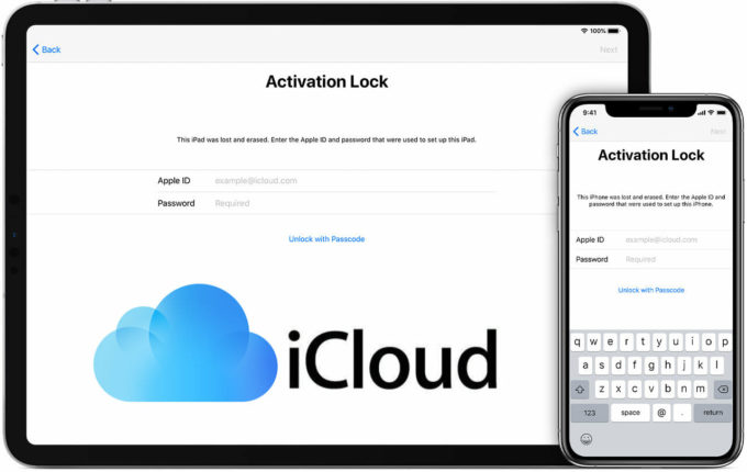 Активация icloud