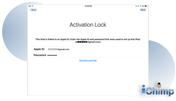 iPad activation lock removal