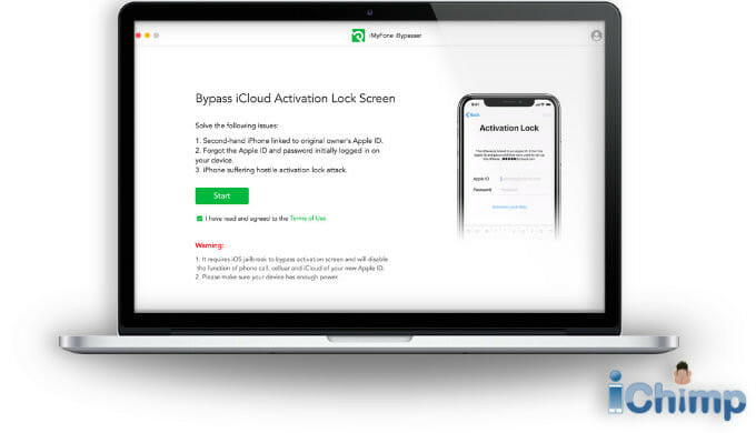 begin bypassing iCloud Activation Lock