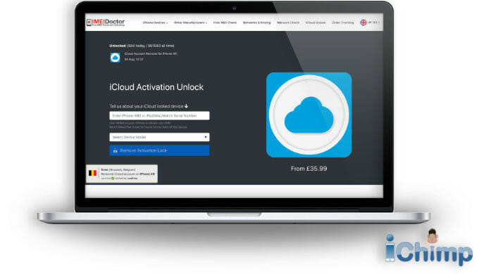 IMEIDoctor iCloud activation unlock