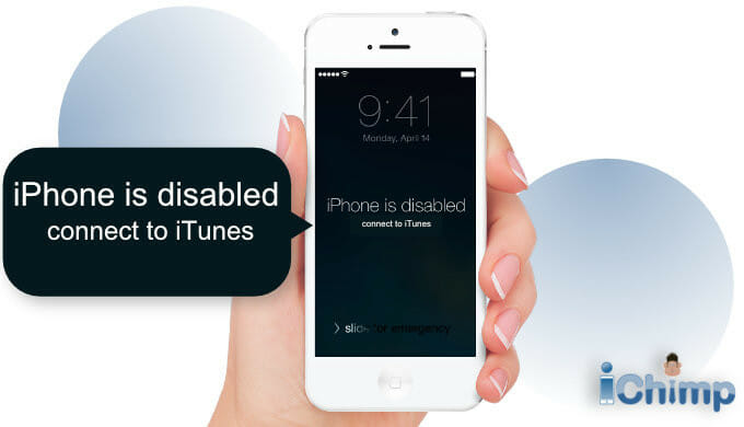 Iphone is disabled connect deals to itunes