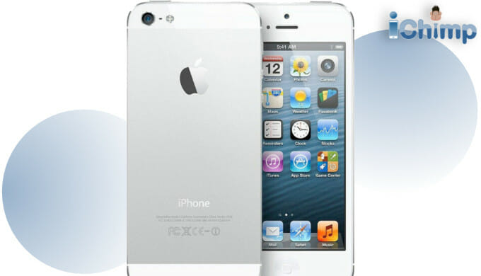 iPhone 5 in white