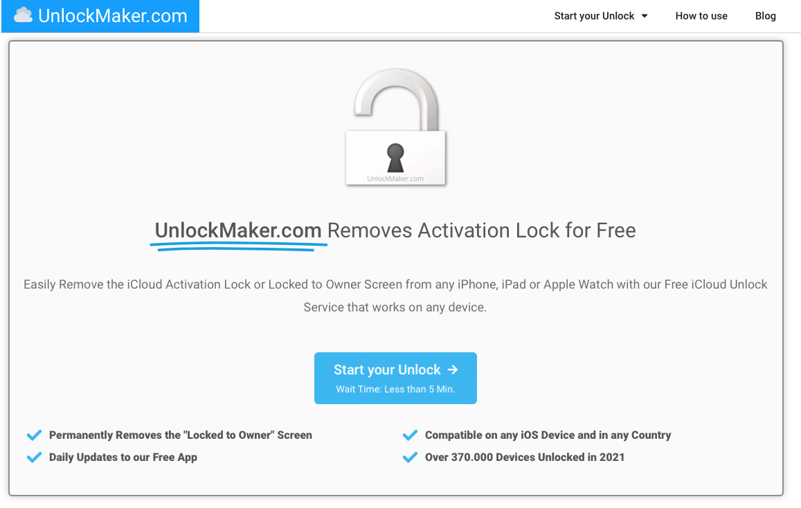 Top 12 Free iCloud Unlock Tools Reviewed (In 2024)