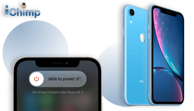 power off iPhone XR